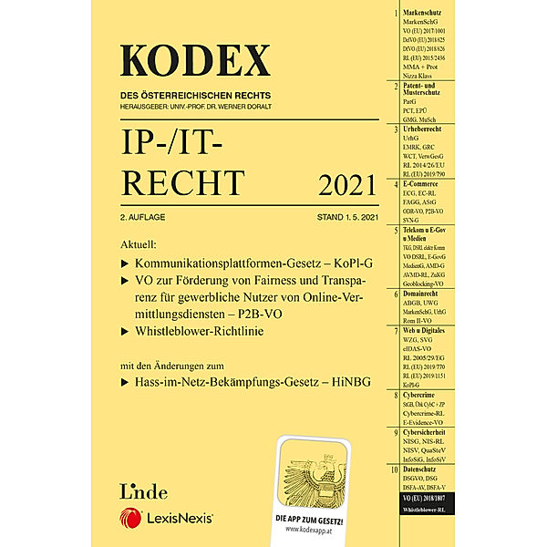 Kodex / KODEX IP-/IT-Recht 2021