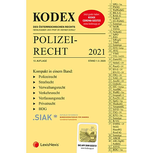 KODEX Polizeirecht 2021