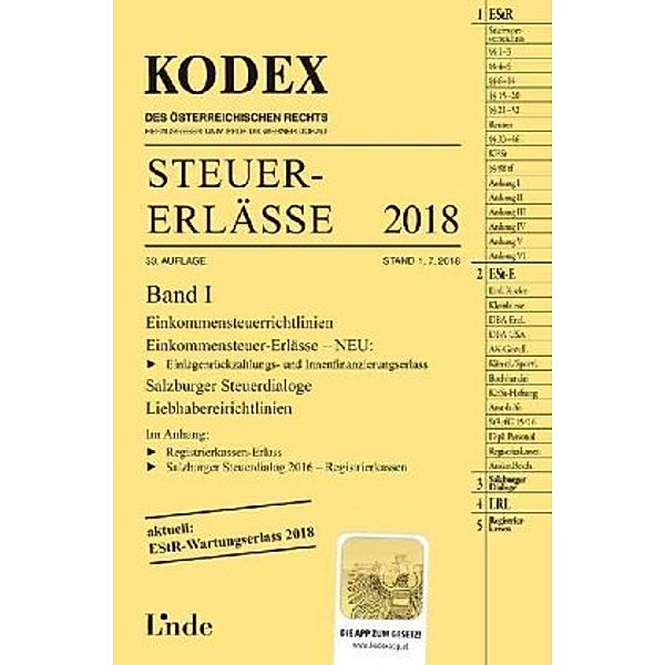 KODEX Steuer-Erlässe 2018 (f. Österreich), Andrei Bodis