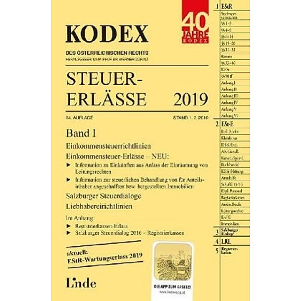 KODEX Steuer-Erlässe 2019 (f. Österreich), Andrei Bodis
