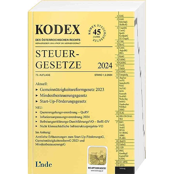 KODEX Steuergesetze 2024, Andrei Bodis