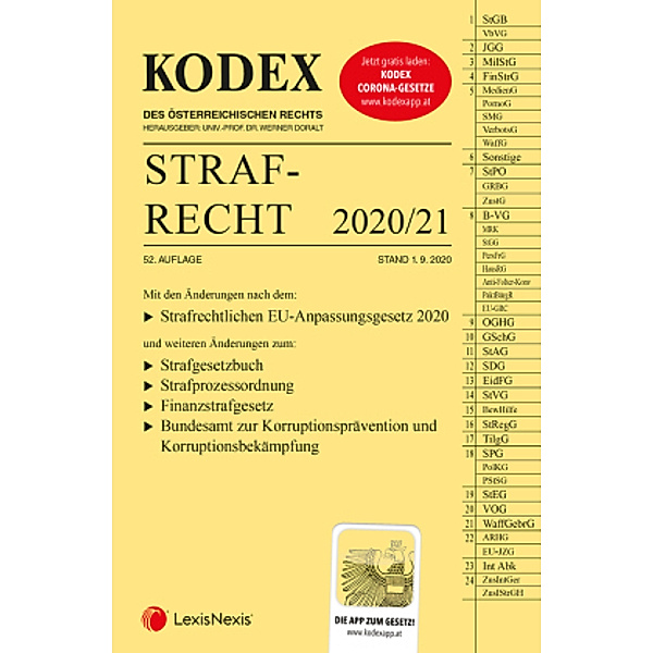 KODEX Strafrecht 2020/21