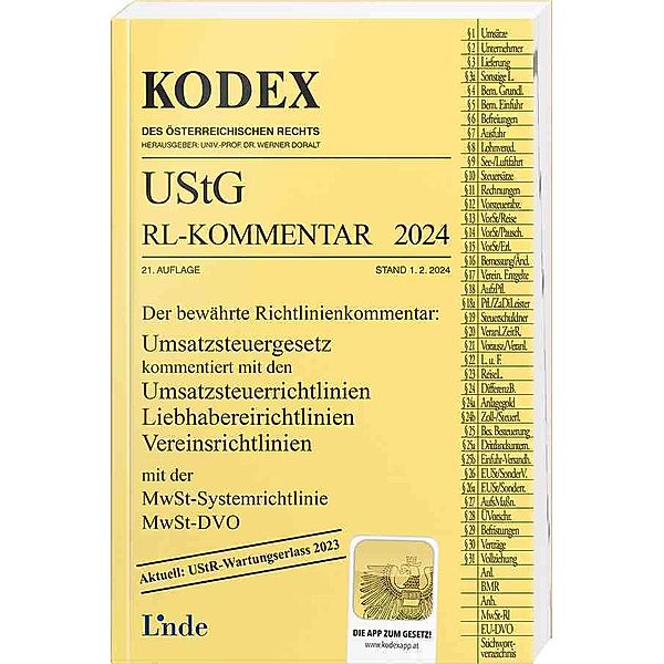 KODEX UStG-Richtlinien-Kommentar 2024, Robert Pernegger