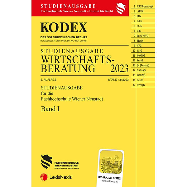 KODEX Wirtschaftsberatung 2023 Band I - inkl. App