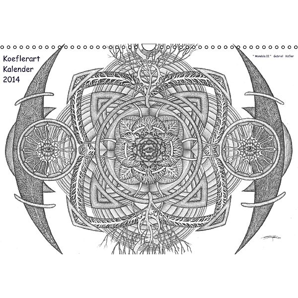 Koeflerart Kalender 2014 (Wandkalender 2014 DIN A3 quer), David Köfler, Christof Köfler, Simone Köfler