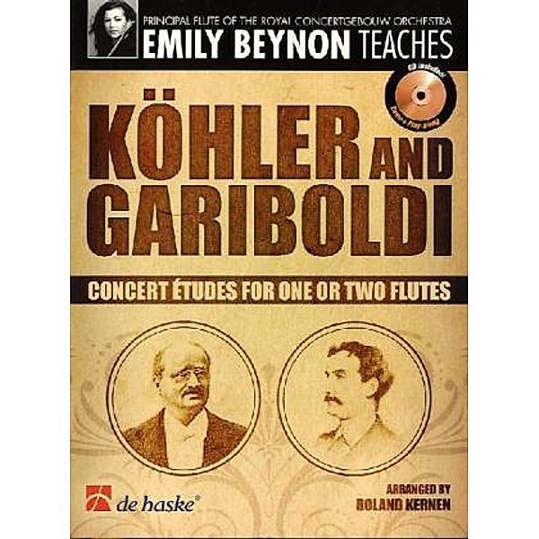 Köhler and Gariboldi, für ein oder zwei Flöten, m. Audio-CD, Giuseppe Gariboldi, Ernesto Köhler