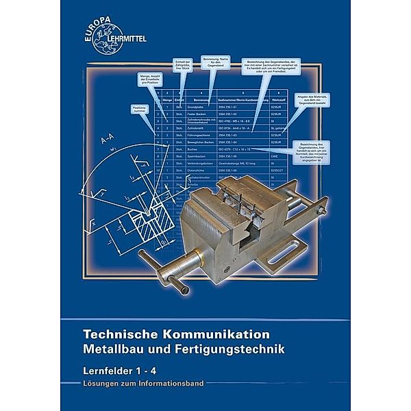 Köhler, D: Lös. Techn. Komm. Metallbau Fertigungstech. LF1-4, Dagmar Köhler, Frank Köhler, Klaus Wermuth, Detlef Ziedorn