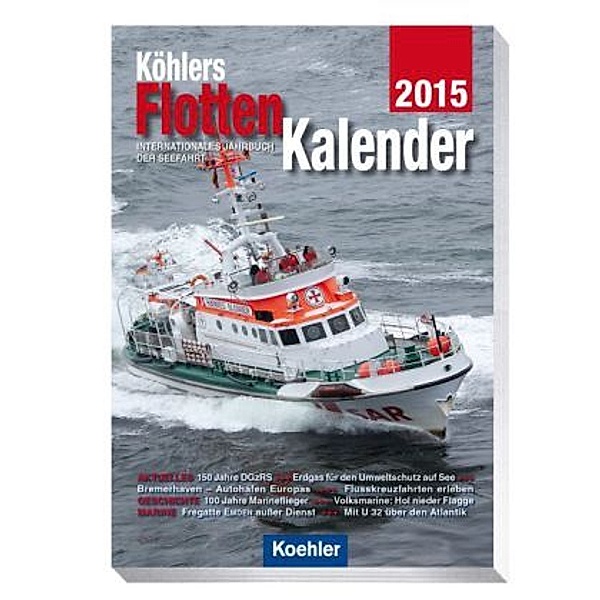 Köhlers FlottenKalender 2015