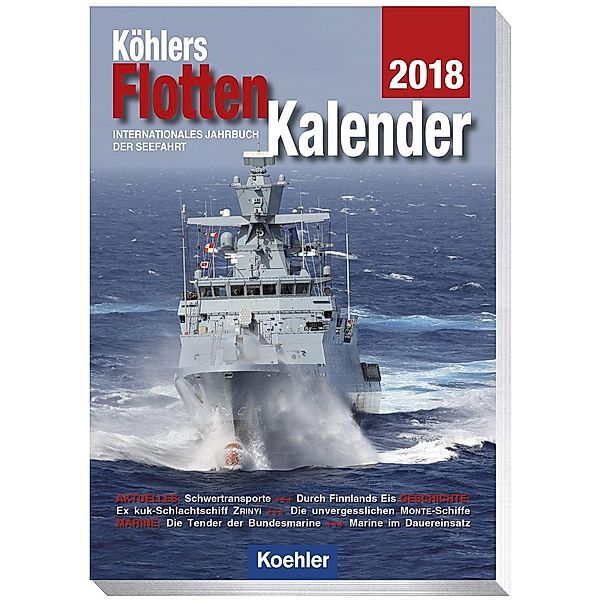 Köhlers Flottenkalender 2018