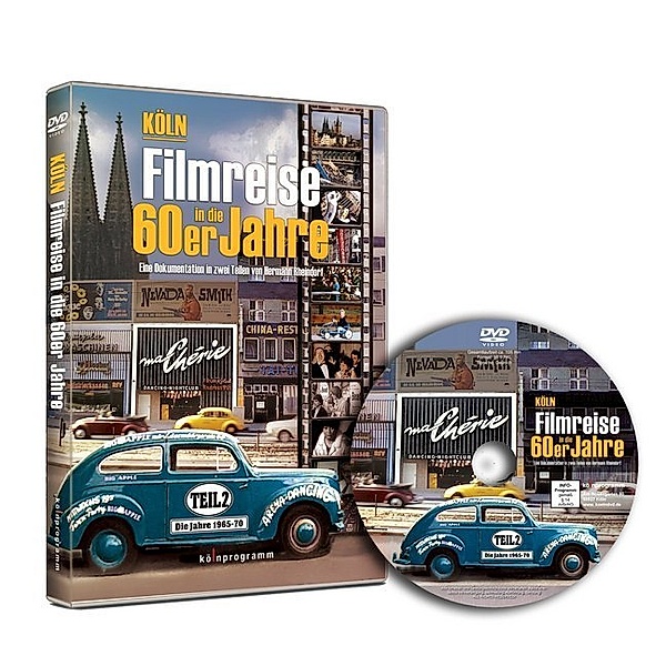 Köln: Filmreise in die 60er Jahre.Tl.2,1 DVD
