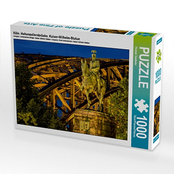 Köln. Hohenzollernbrücke. Kaiser-Wilhelm-Statue (Puzzle), Thomas Seethaler