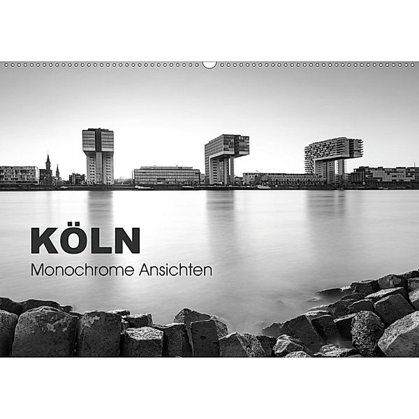 Köln - monochrome Ansichten (Wandkalender 2020 DIN A2 quer)