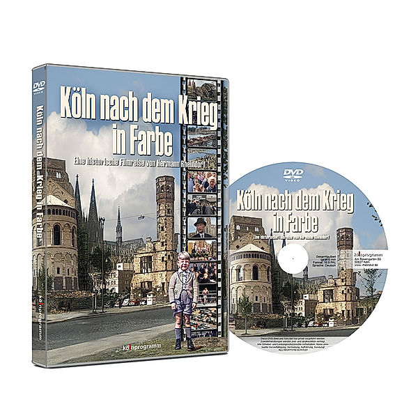 Köln nach dem Krieg in Farbe,DVD-Video, Rheindorf Hermann