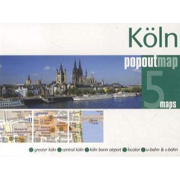 Köln PopOut Map, 5 maps