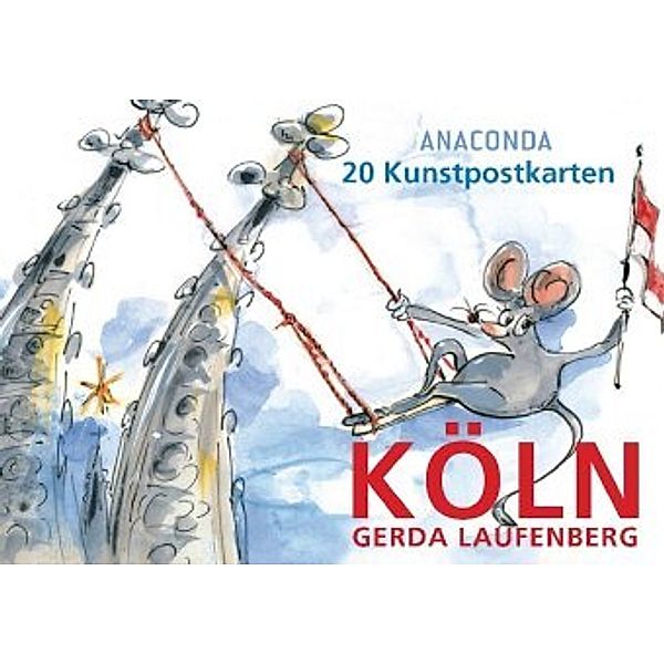 Köln, Postkartenbuch, Gerda Laufenberg