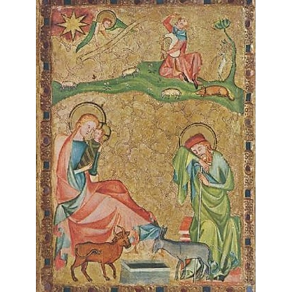 Kölner Maler um 1330 - Geburt Christi - 1.000 Teile (Puzzle)