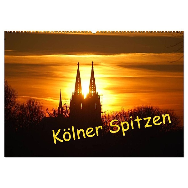 Kölner Spitzen (Wandkalender 2024 DIN A2 quer), CALVENDO Monatskalender, Ilka Groos