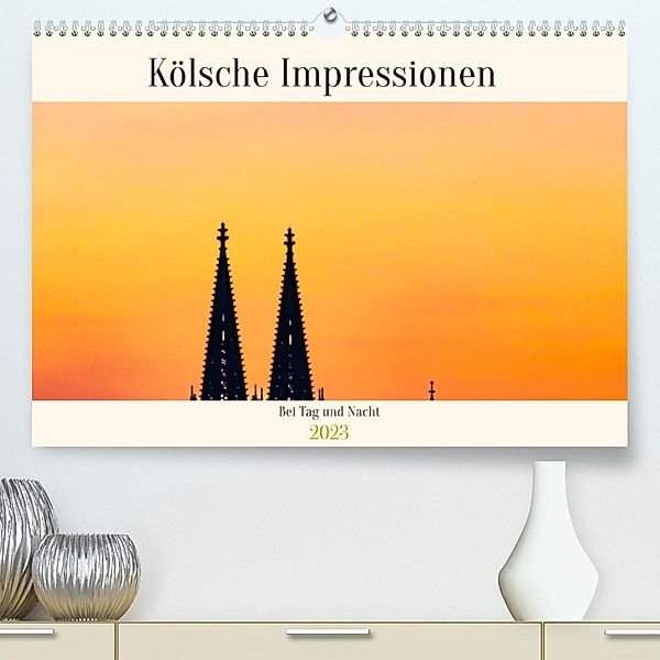 Kölsche Impressionen bei Tag und Nacht (Premium, hochwertiger DIN A2 Wandkalender 2023, Kunstdruck in Hochglanz), ellenlichtenheldt