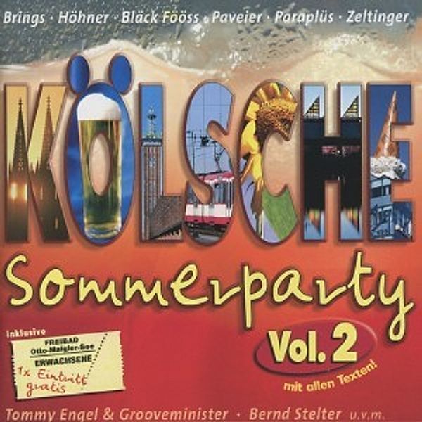 Kölsche Sommerparty Vol.2, Diverse Interpreten