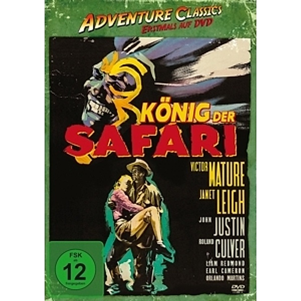 König der Safari Kinofassung, Janet Leigh, Victor Mature, John Justin