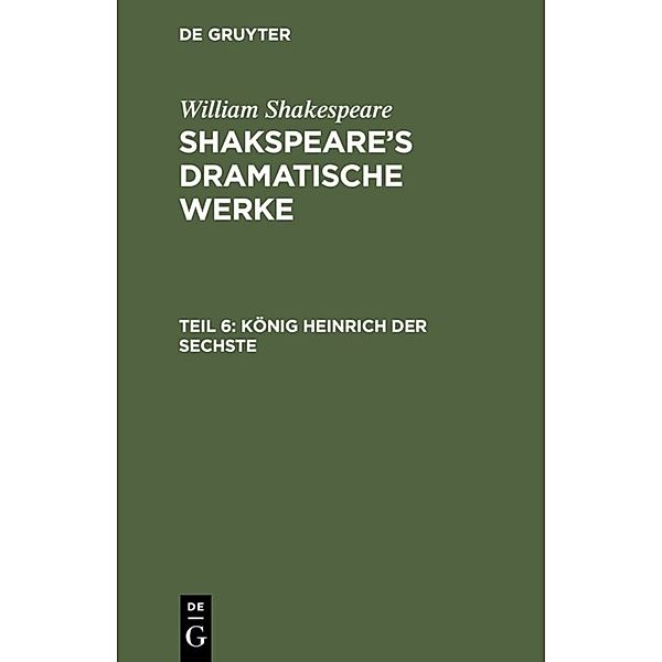 König Heinrich der Sechste, William Shakespeare