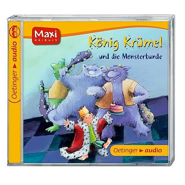 König Krümel und die Monsterbande, 1 Audio-CD, Andreas Winkler, Rosemarie Künzler-Behncke, Katja Reider