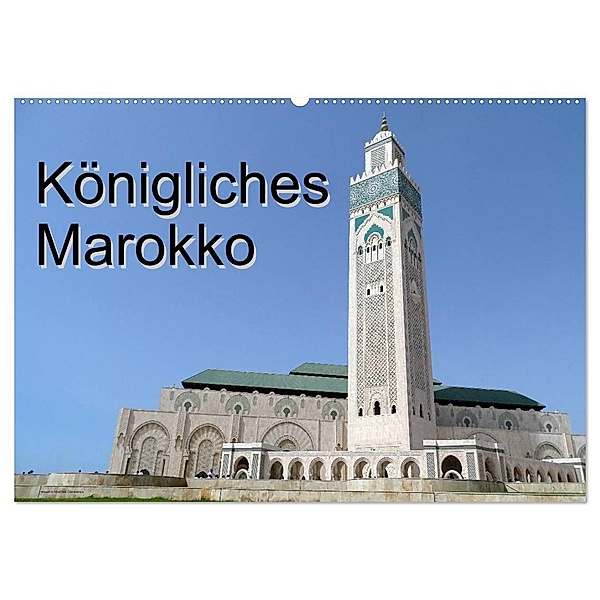 Königliches Marokko (Wandkalender 2024 DIN A2 quer), CALVENDO Monatskalender, Flori0