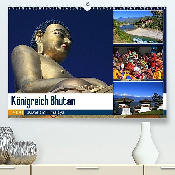 Königreich Bhutan - Juwel am Himalaya (Premium-Kalender 2020 DIN A2 quer), Michael Herzog