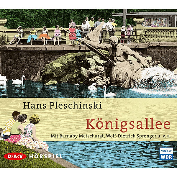 Königsallee,2 Audio-CD, Hans Pleschinski