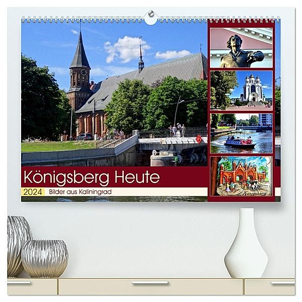 KÖNIGSBERG HEUTE - Bilder aus Kaliningrad (hochwertiger Premium Wandkalender 2024 DIN A2 quer), Kunstdruck in Hochglanz, Henning von Löwis of Menar