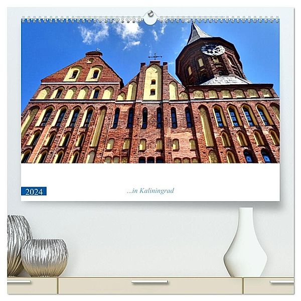 Königsberg lebt - ...in Kaliningrad (hochwertiger Premium Wandkalender 2024 DIN A2 quer), Kunstdruck in Hochglanz, Henning von Löwis of Menar
