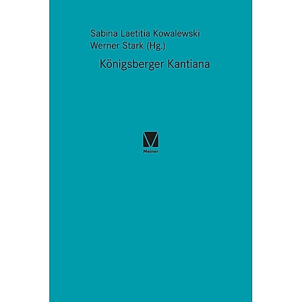 Königsberger Kantiana / Kant-Forschungen Bd.12