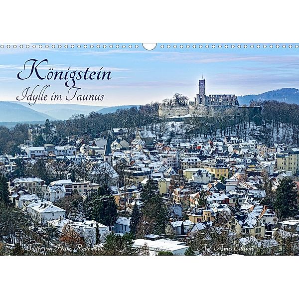 Königstein - Idylle im Taunus (Wandkalender 2023 DIN A3 quer), Hans Rodewald CreativK.de