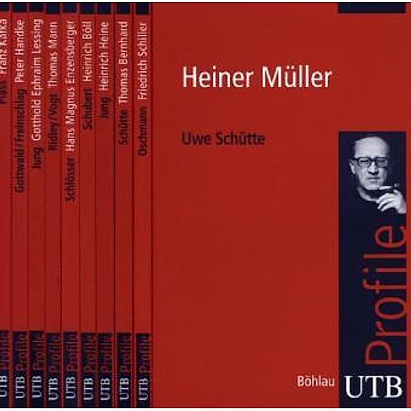 Köpfe der Europäischen Geistesgeschichte - Schriftsteller, 10 Bde., Uwe Schütte