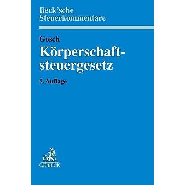 Körperschaftsteuergesetz