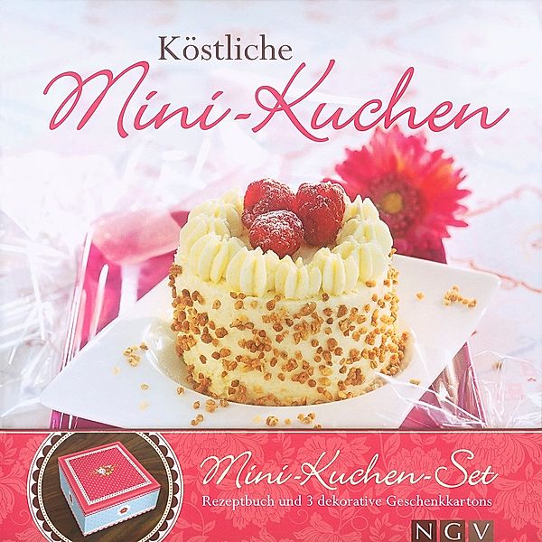 Köstliche Mini-Kuchen, m. 3 Geschenkkartons