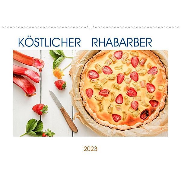 Köstlicher Rhabarber (Wandkalender 2023 DIN A2 quer), EFLStudioArt