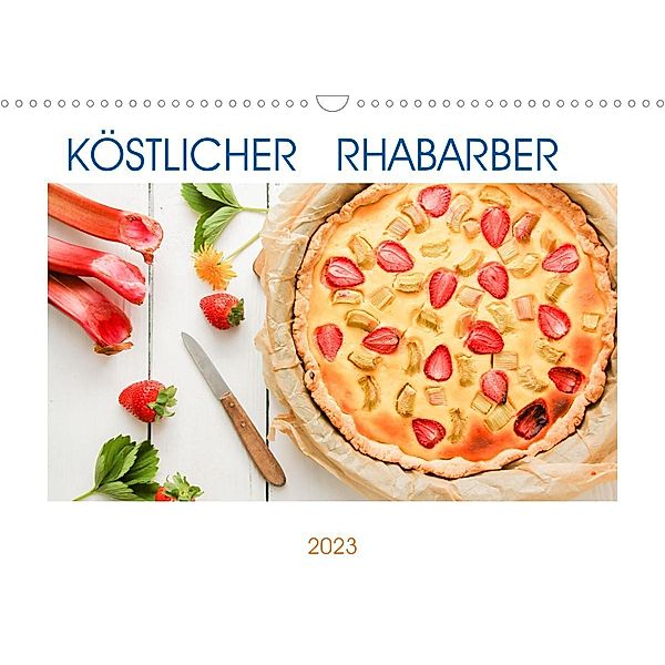 Köstlicher Rhabarber (Wandkalender 2023 DIN A3 quer), EFLStudioArt