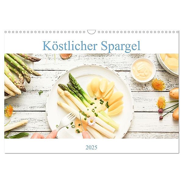 Köstlicher Spargel (Wandkalender 2025 DIN A3 quer), CALVENDO Monatskalender, Calvendo, EFLStudioArt