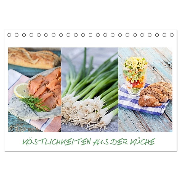 Köstlichkeiten aus der Küche (Tischkalender 2024 DIN A5 quer), CALVENDO Monatskalender, Roman Märzinger