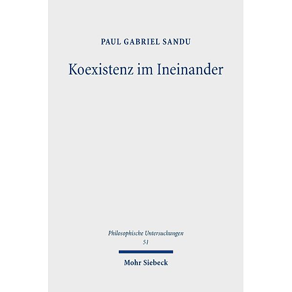 Koexistenz im Ineinander, Paul Gabriel Sandu