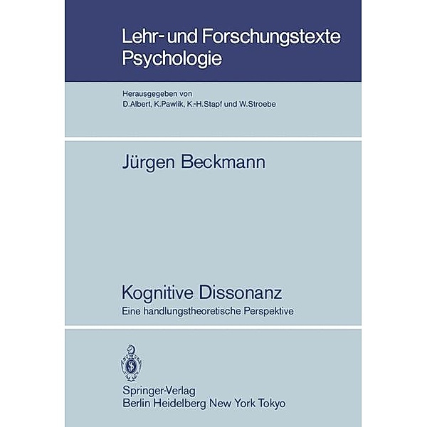 Kognitive Dissonanz, Jürgen Beckmann