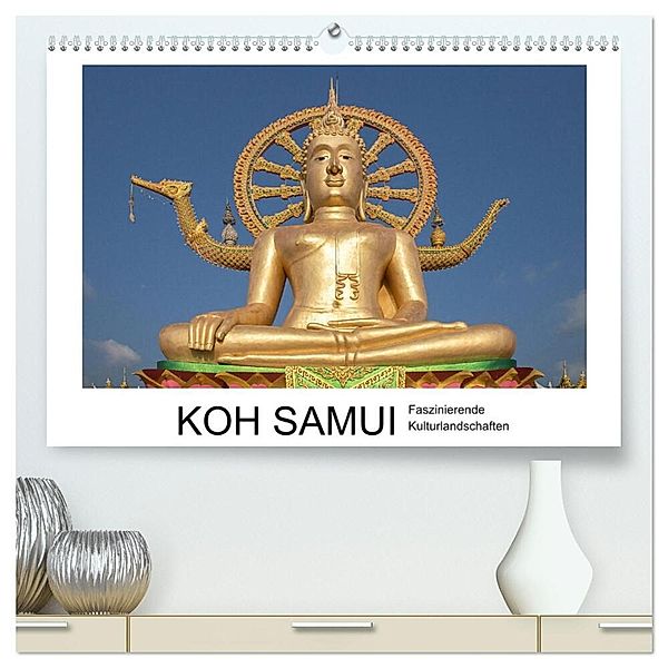 Koh Samui - Faszinierende Kulturlandschaften (hochwertiger Premium Wandkalender 2024 DIN A2 quer), Kunstdruck in Hochglanz, Christian Hallweger