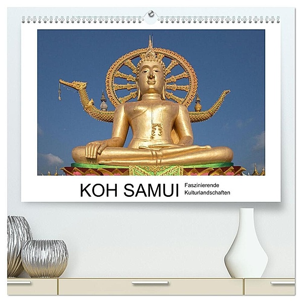 Koh Samui - Faszinierende Kulturlandschaften (hochwertiger Premium Wandkalender 2025 DIN A2 quer), Kunstdruck in Hochglanz, Calvendo, Christian Hallweger