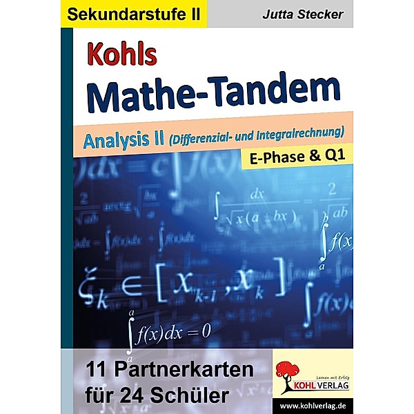 Kohls Mathe-Tandem / Analysis II, Jutta Stecker