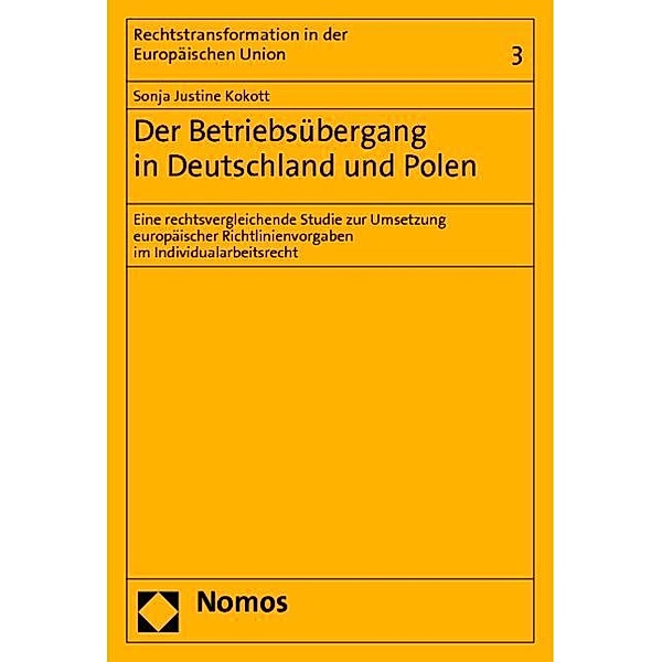 Kokott, S: Betriebsübergang in Deutschland und Polen, Sonja J. Kokott