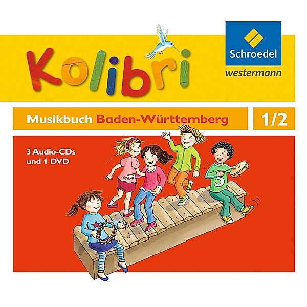 Kolibri - Das Musikbuch 1 / 2. Hörbeispiele 4 Audio-CDs + eine Tanz-DVD. Baden-Württemberg