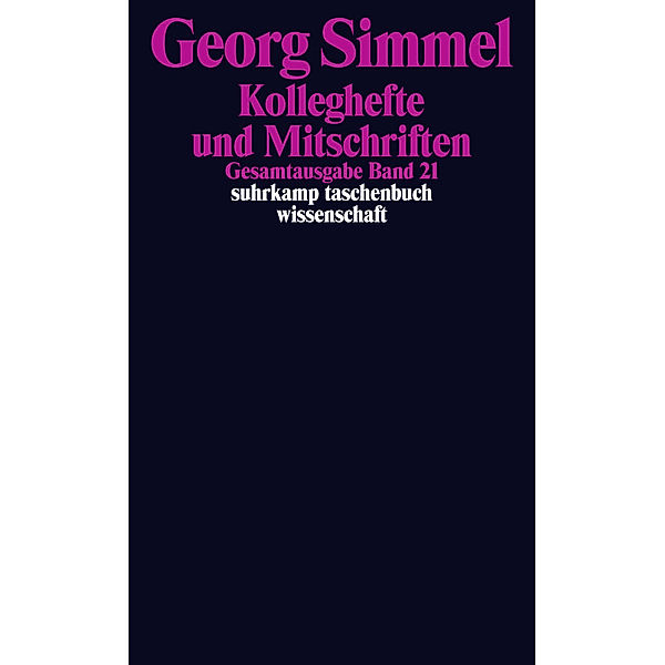 Kolleghefte und Mitschriften, Georg Simmel