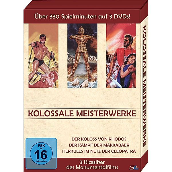 Kolossale Meisterwerke, 3 DVD-Box