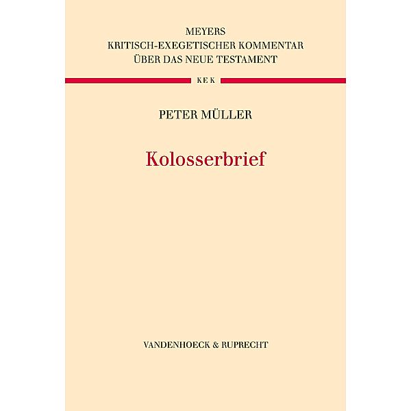 Kolosserbrief, Peter Müller